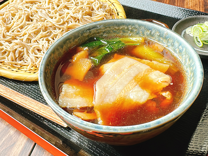 SPF豚と筍のお蕎麦（期間限定）